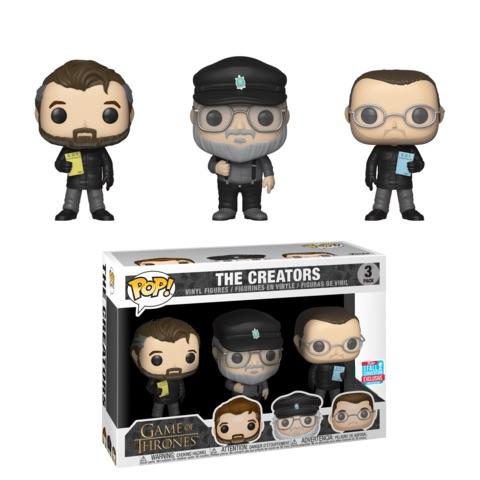 Funko Pop! Game of Thrones The Creators Fall Convention Exclusive 3 Pack