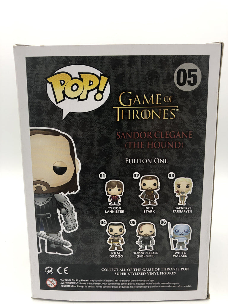 Funko Pop! Game of Thrones The Hound #05 *Light Box Damage* Funko 