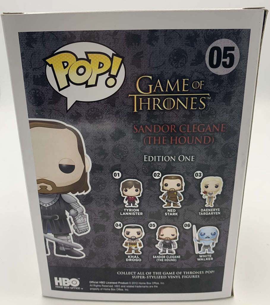 Funko Pop! Game of Thrones The Hound #05 (Shelf Wear) (Listing B) Funko 