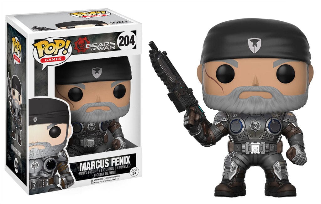 Funko Pop! Gears of War 4 Marcus Fenix #204