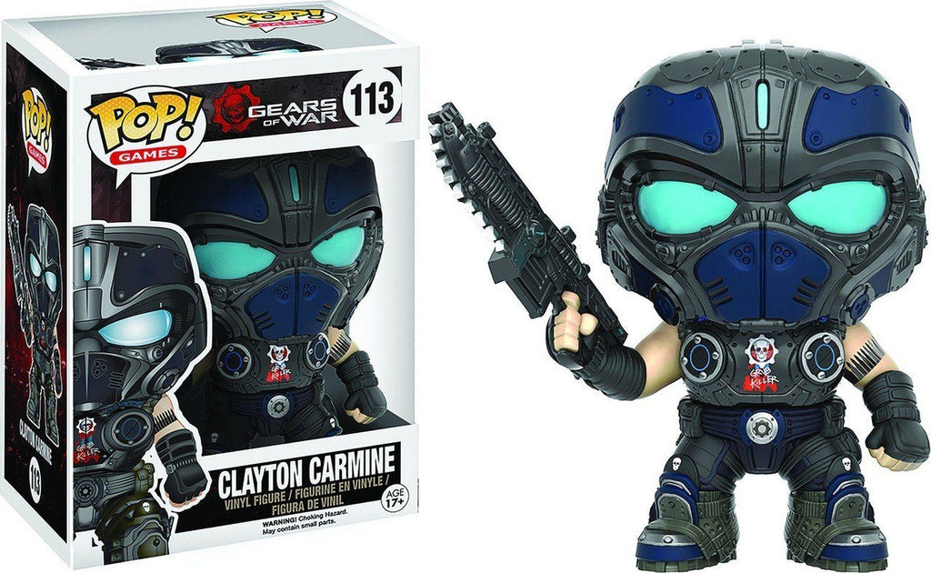 gears funko pop Box Damage) Funko Pop! Gears of War Clayton Carmine #113