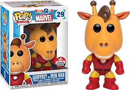 Funko Pop! Toys-R-Us Geoffrey as Iron Man Canadian Convention Exclusive #29