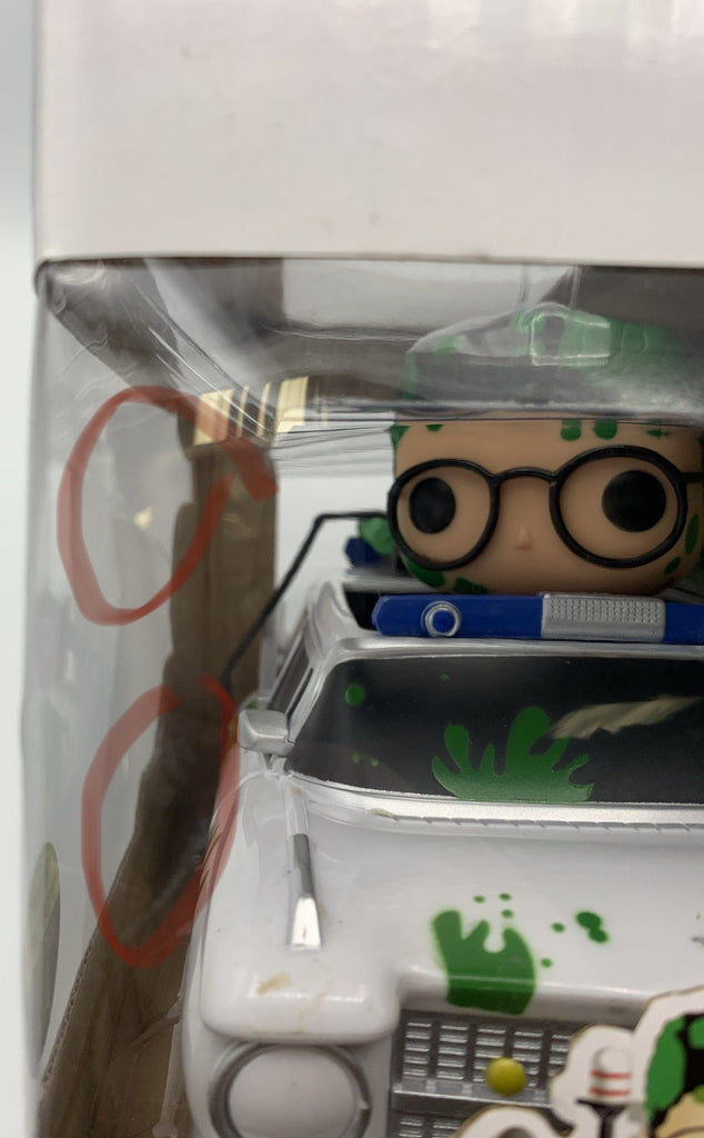 Funko Pop! Ghostbusters Ecto-1 with Dr. Egon Spengler (Slimed) Ride Exclusive #04 (Light Box Damage) Funko 