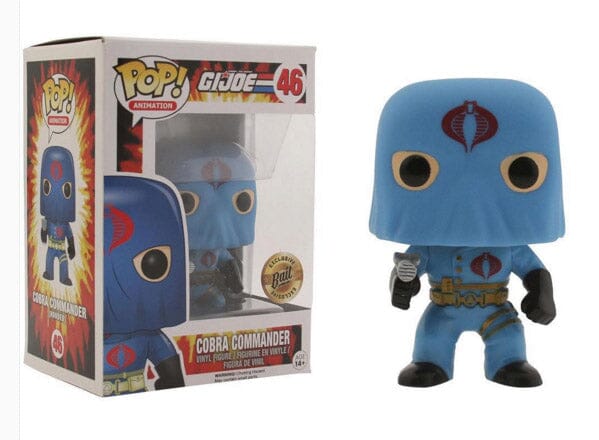 Funko Pop! G.I. Joe Cobra Commander (Hooded) Exclusive #46