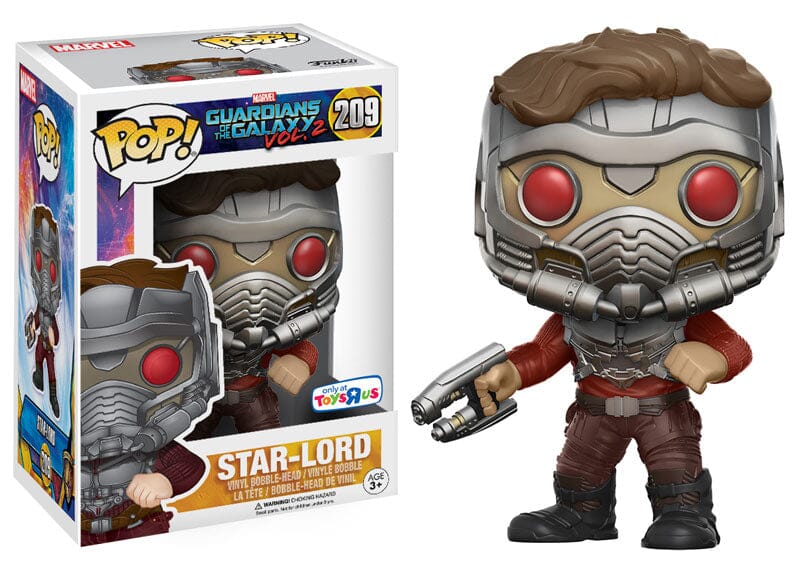 Funko Pop! Guardians of the Galaxy Vol 2 Star-Lord (Action Pose) Exclusive #209