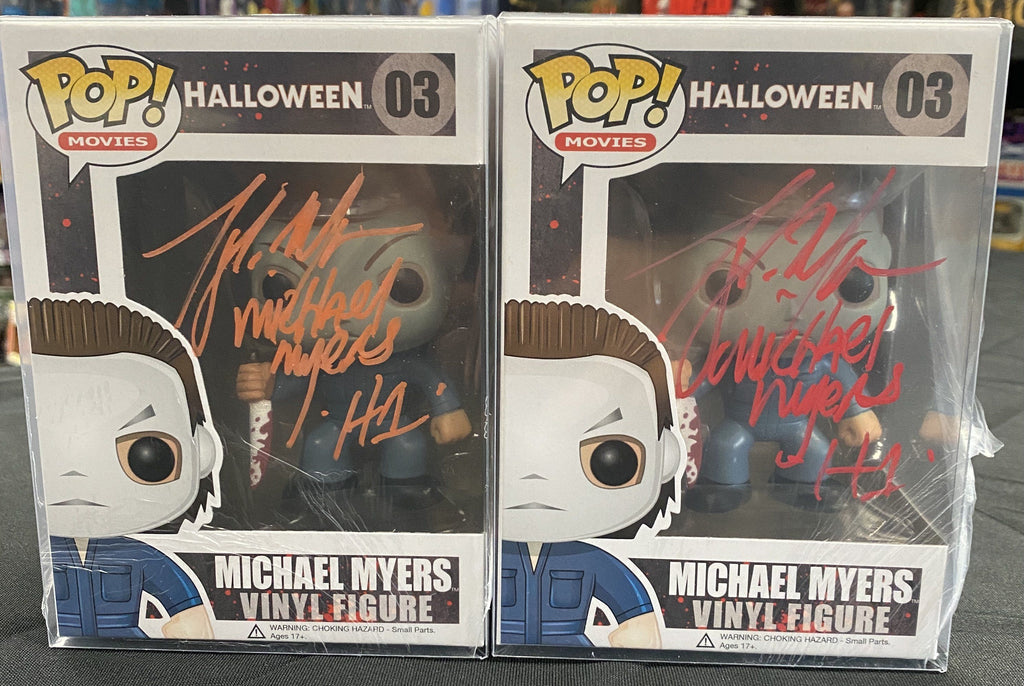Funko Pop! Halloween Michael Myers Signed Autographed by Tony Moran w/ Protector