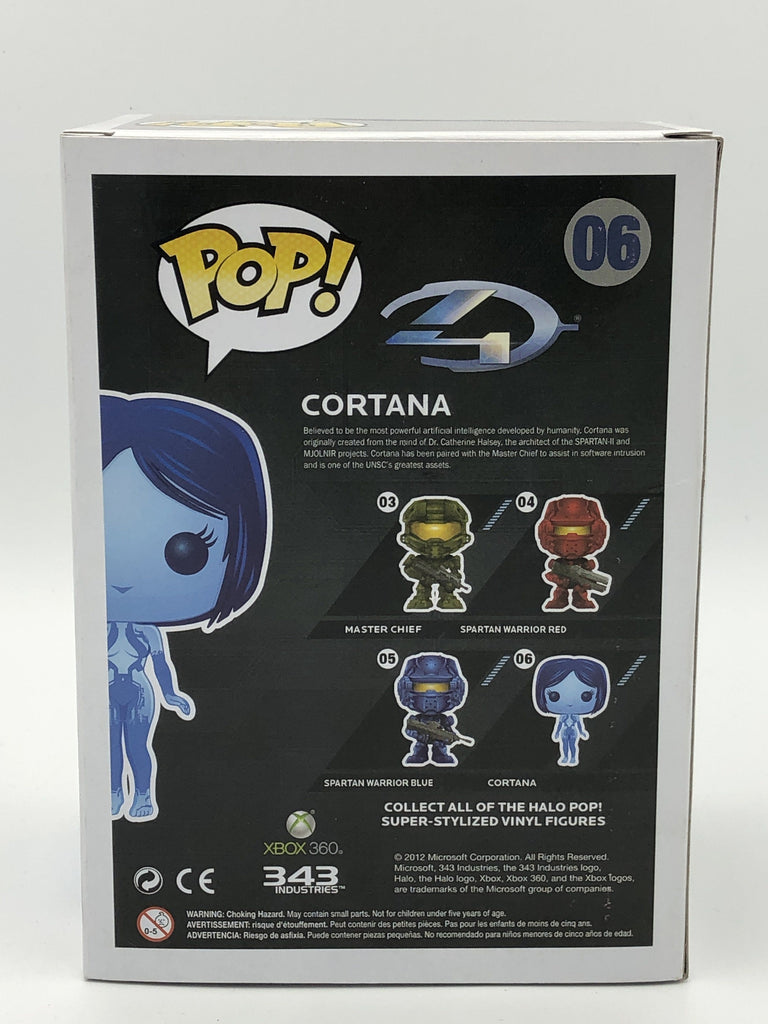 Funko Pop! Halo 4 Cortana #06 (Box Damage) Undiscovered Realm 
