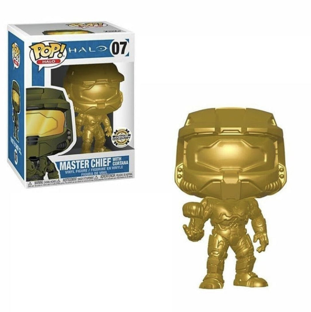 Funko Pop! Halo Gold Master Chief with Cortana Exclusive #07