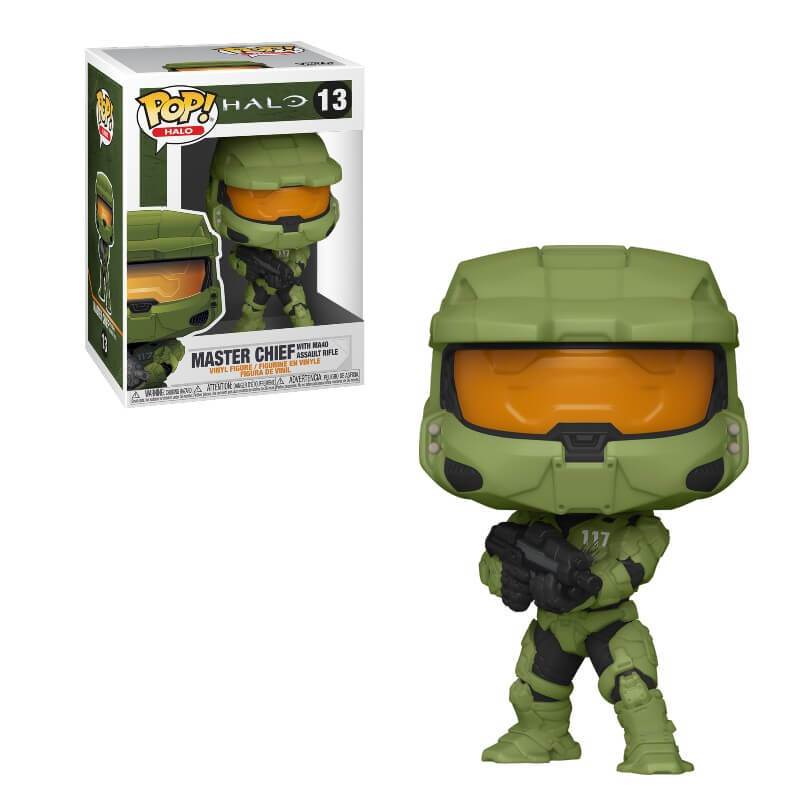 Funko Pop! Halo Infinite Master Chief with MA40 Assault Rifle #13