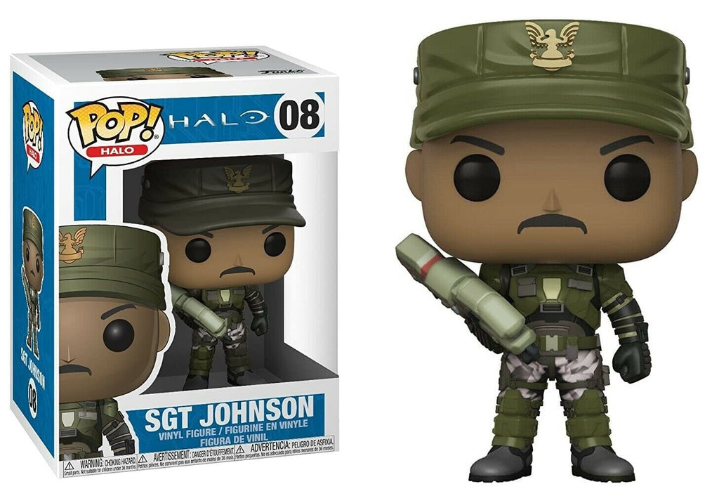 Funko Pop! Halo Sgt Johnson #08 Funko 