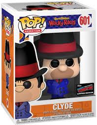 Funko Pop! Hannah Barabera Wacky Races Clyde NYCC Official Sticker Exclusive #601