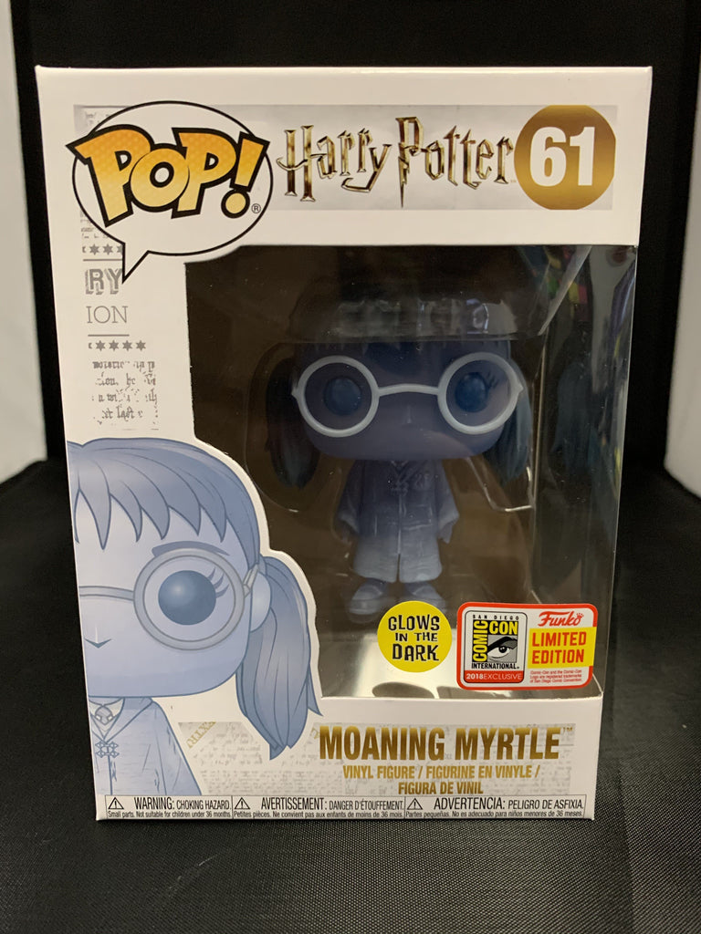 Funko Pop! Harry Potter Moaning Myrtle Glow (GID) SDCC Exclusive #61