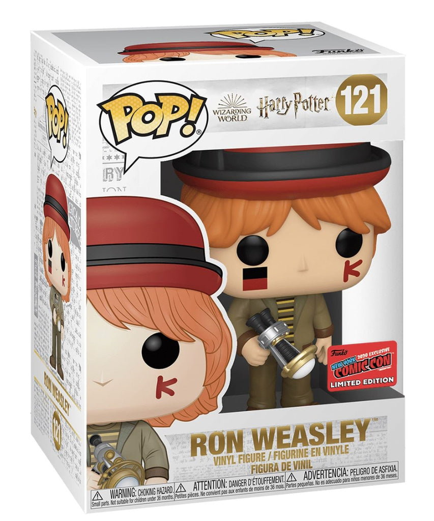 Funko Pop! Harry Potter Ron Weasley World Cup (NYCC Official Sticker) Exclusive #121
