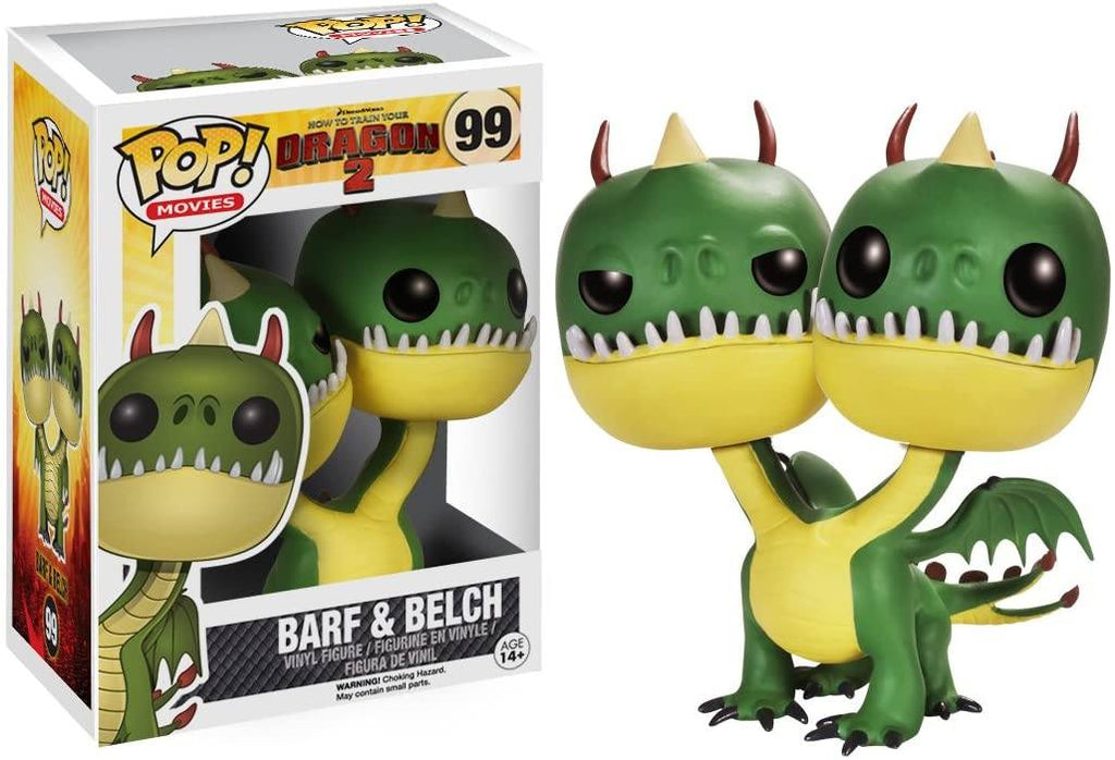 Funko Pop! How to Train Your Dragon 2 Barf and Belch #99 (Damaged Box)