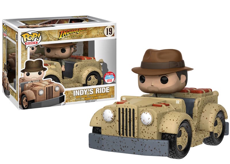Funko Pop! Indiana Jones Indy's Ride NYCC Exclusive #19 