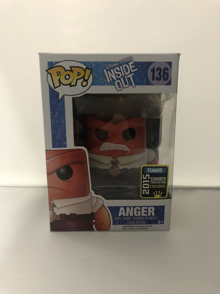 Funko Pop! Inside Out Anger Summer Convention Exclusive #136
