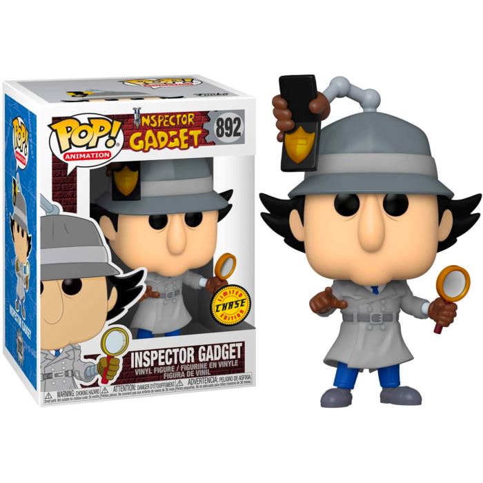 Funko Pop! Inspector Gadget Chase w/ Pop Protector #892