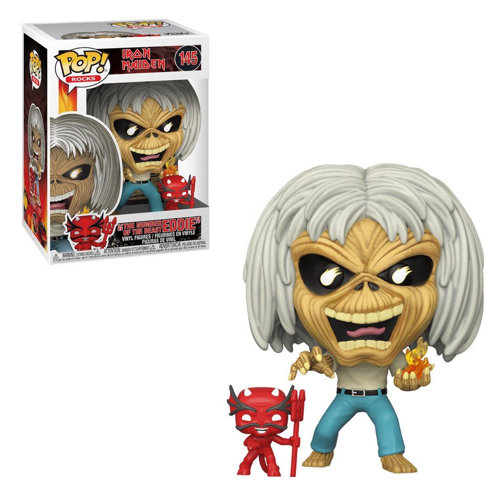 Funko Pop! Iron Maiden The Number of the Beast Eddie #145