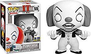 Funko Pop! It Black and White Pennywise RICC Exclusive #55