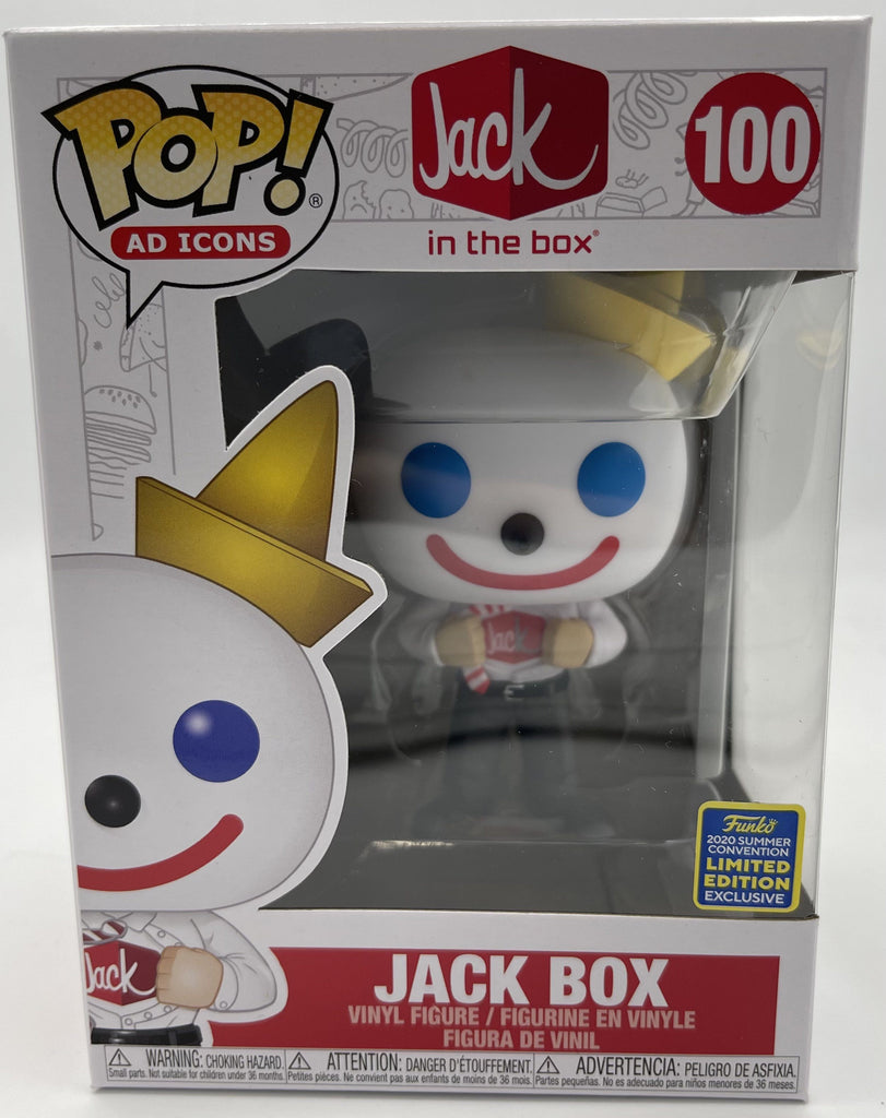 Funko Pop! Jack in the Box Jack Box Summer Convention Exclusive #100 Funko 