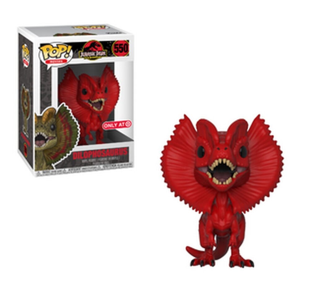 Funko Pop! Jurassic Park 25th Anniversary Dilophosaurus (Red) Exclusive #550 Funko 