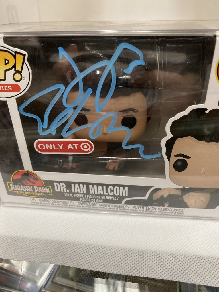 Funko Pop! Jurassic Park Sexy Dr. Ian Malcolm Signed by Jeff Goldblum #552