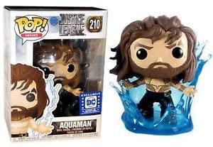 Funko Pop! Justice League Aquaman (Summoning Wave) Exclusive #210