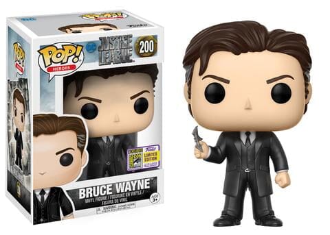 Funko Pop! Justice League Bruce Wayne SDCC Exclusive Official Sticker #200