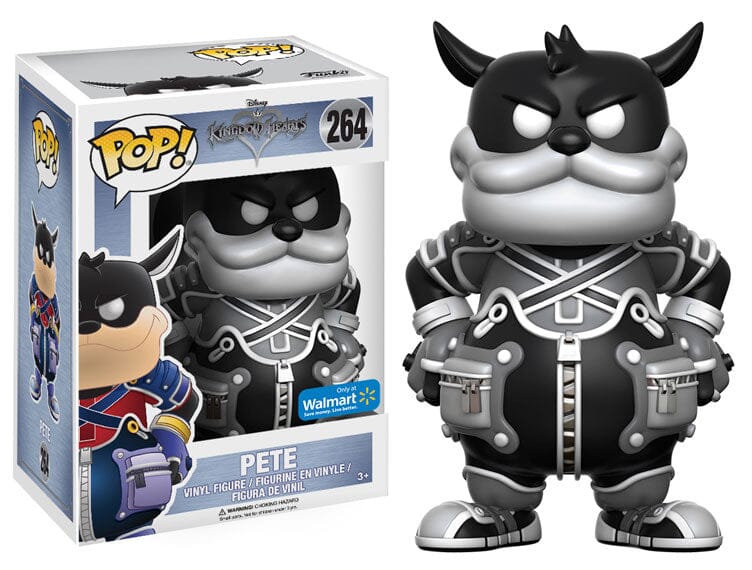 Funko Pop! Kingdom Hearts Black & White Pete Exclusive #264