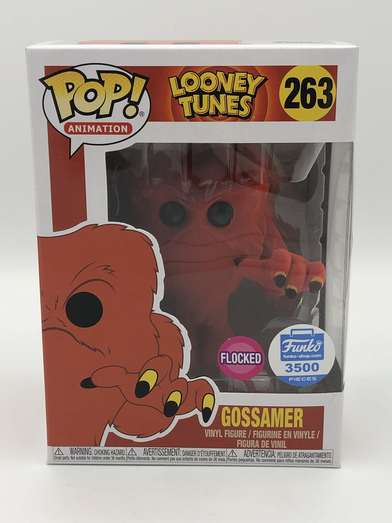 Funko Pop! Looney Tunes Gossamer Flocked (Limited 3500 Pieces) Exclusive #263 (Shelf Wear)