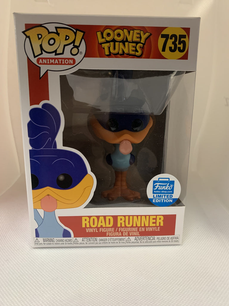 Funko Pop! Looney Tunes Road Runner (Lightly Damaged) Funko Shop Exclusive #735