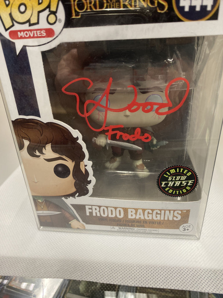 Funko Pop! Lord of the Rings Frodo Chase Signed Autographed by Elijah Wood #444
