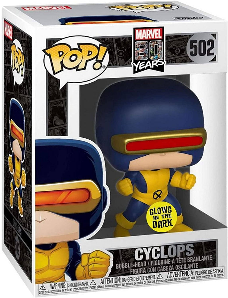 Funko Pop! Marvel 80 Years Cyclops (GITD) Exclusive #502