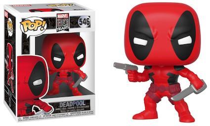 Funko Pop! Marvel 80th Anniversary First Appearance Deadpool #546