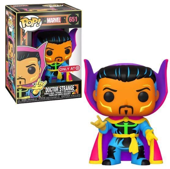 Funko Pop! Marvel Blacklight Doctor Strange Exclusive #651