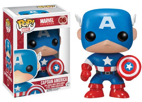 Funko Pop! Marvel Captain America #06