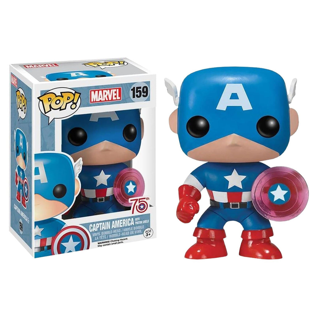 Funko Pop! Marvel Captain America with Photon Shield #159 