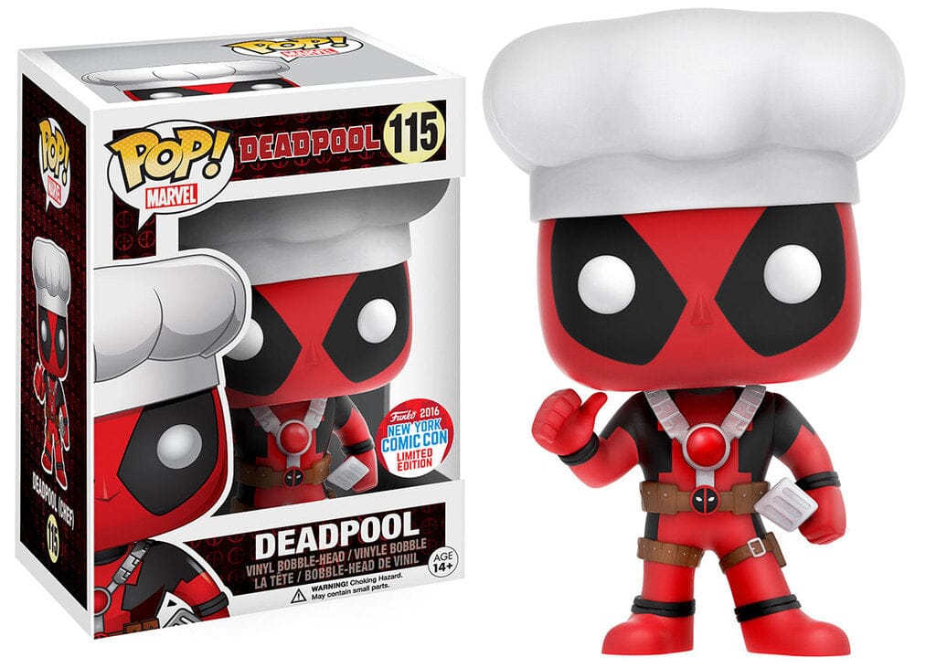 Funko Pop! Marvel Chef Deadpool NYCC Exclusive #115