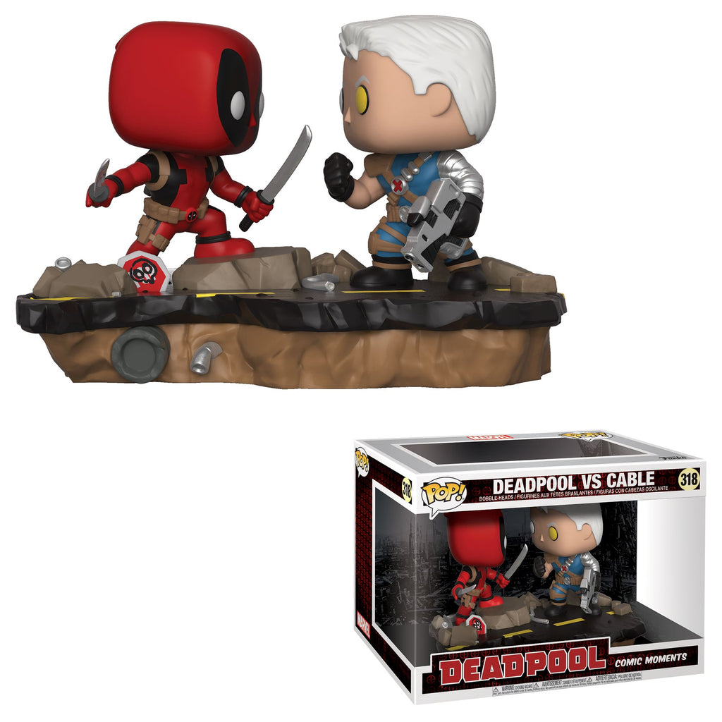 Funko Pop! Marvel Comic Moments Deadpool vs Cable #318