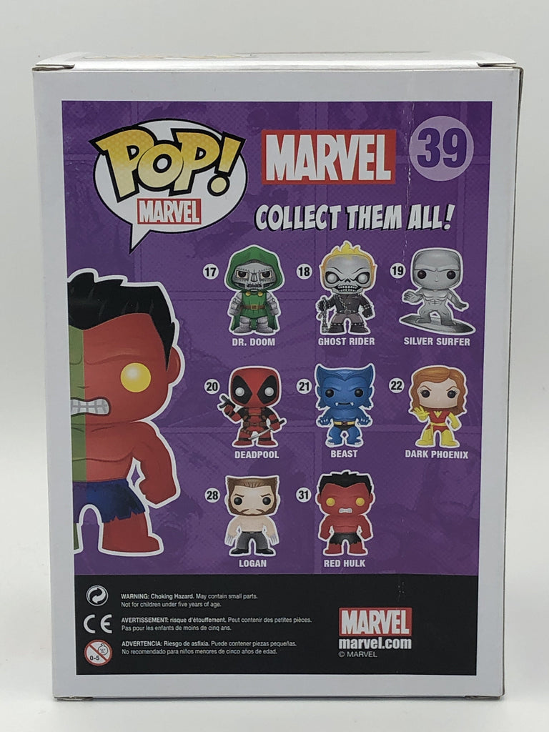 Funko Pop! Marvel Compound Hulk Metallic Exclusive #39 (Heavy Box Damage) Funko 