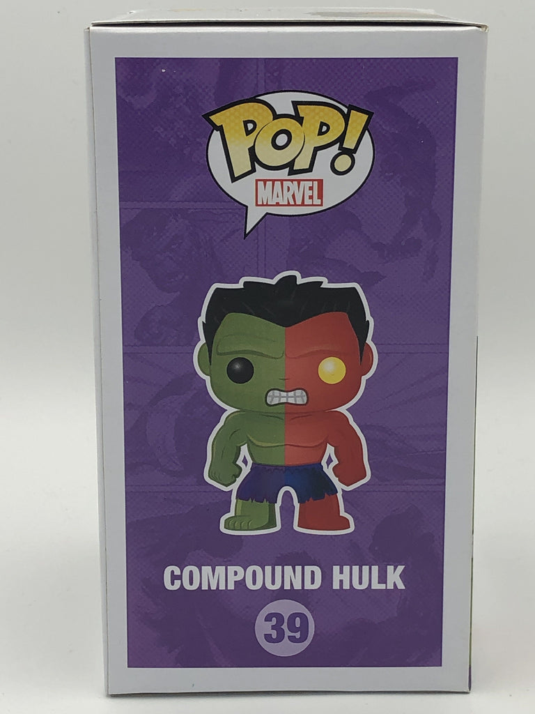 Funko Pop! Marvel Compound Hulk Metallic Exclusive #39 (Heavy Box Damage) Funko 