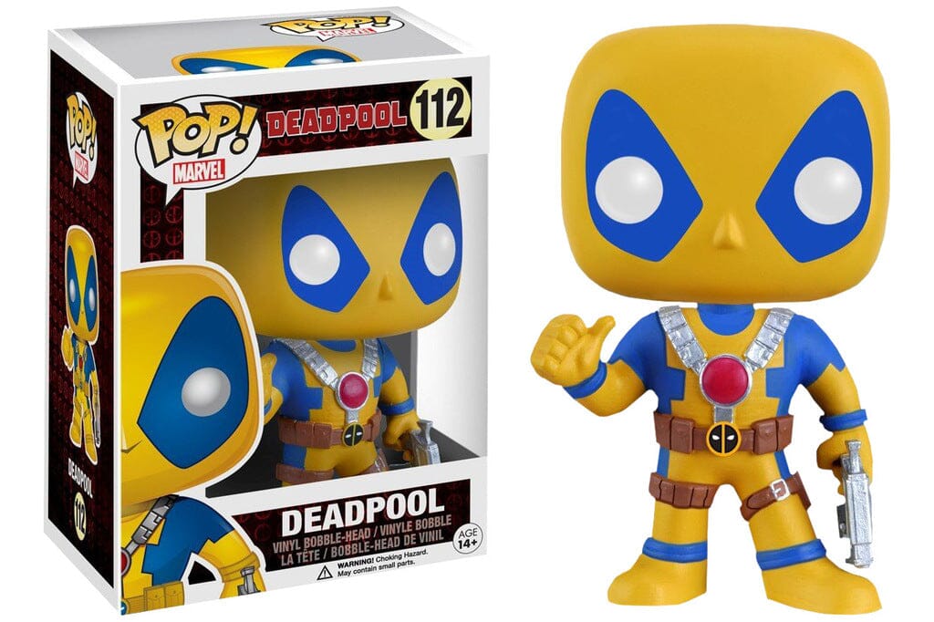 Funko Pop! Marvel Deadpool (Movie) (Thumbs Up) (Yellow) Exclusive #112