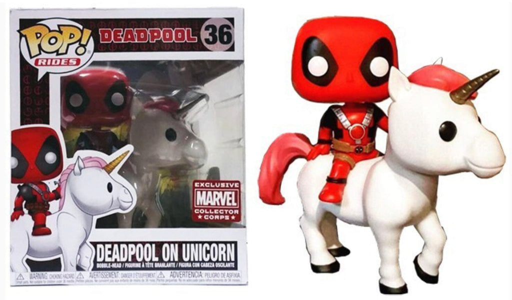 Funko Pop! Marvel Deadpool on Unicorn Collector Corps Exclusive #36 Funko 