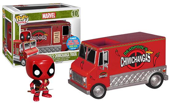 Funko Pop! Marvel Deadpool's Chimichanga Truck (Red) NYCC Exclusive #10