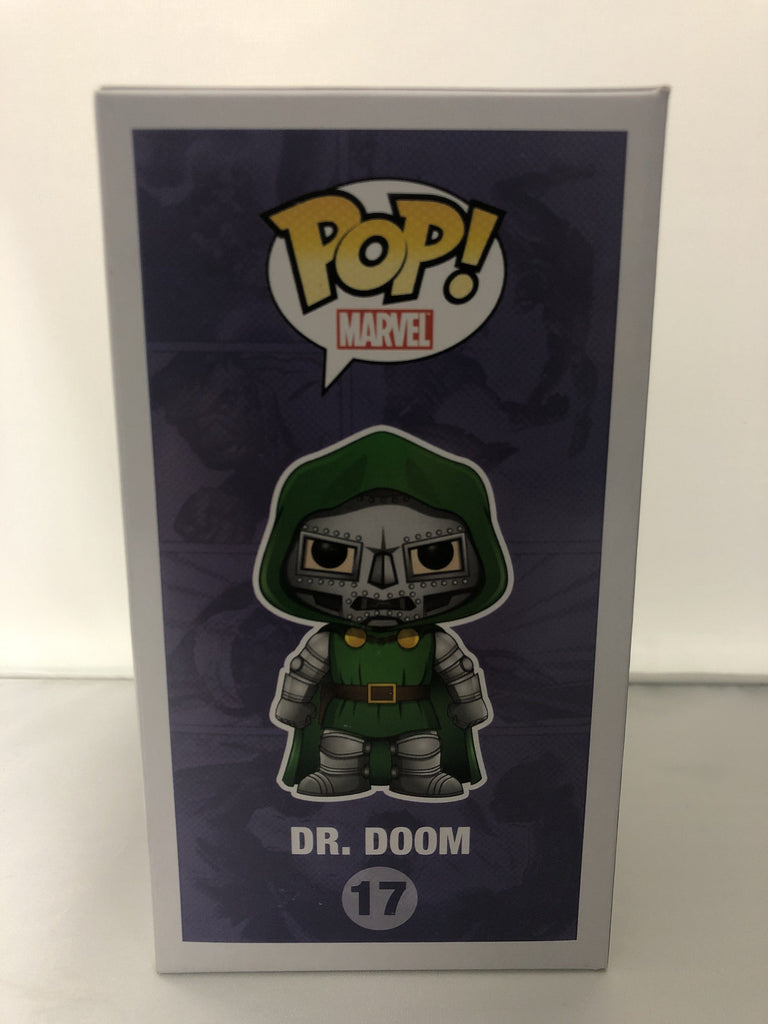 FUNKO POP MARVEL N° 17: Dr. DOOM - METALLIC - BANGKOK COMIC CON - 2014 FUNKO POP MARVEL N° 17: Dr. DOOM - METALLIC - BANGKOK COMIC CON - 2014