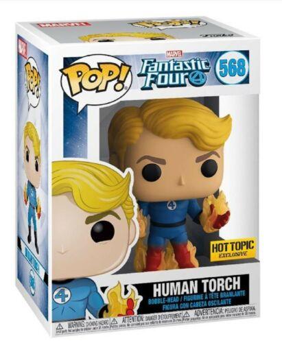 Funko Pop! Marvel Fantastic Four Human Torch Exclusive #569