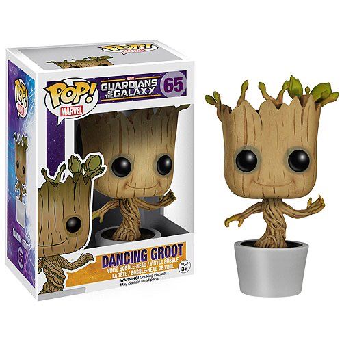 Marvel Guardians of the Galaxy Dancing Groot (White Pot) Funko Pop! #65