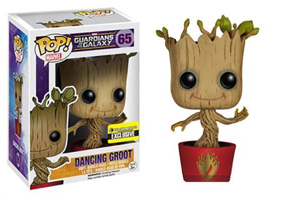 Funko Pop! Marvel Guardians of the Galaxy Dancing Groot (Ravagers Red) Exclusive #65