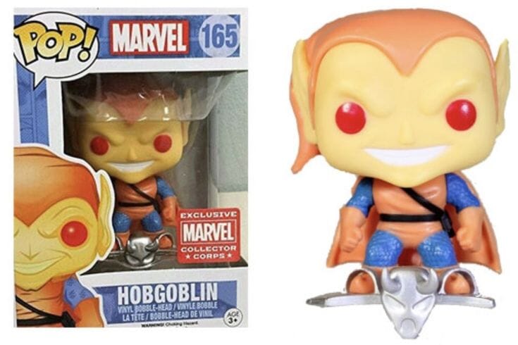 Funko Pop! Marvel Hobgoblin Collector Corps Exclusive #165