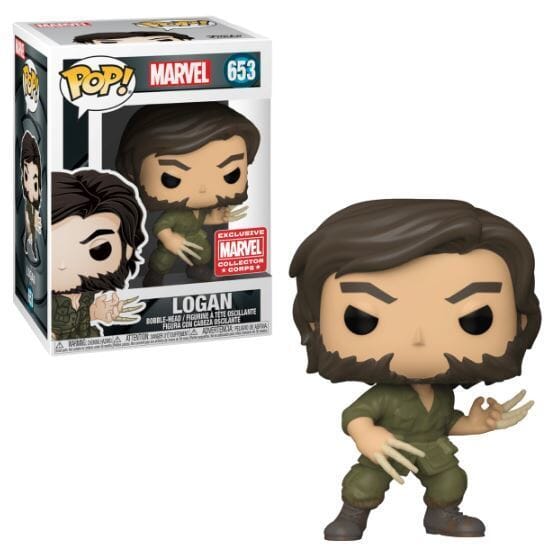 Funko Pop! Marvel Logan (Bone Claws) Collector Corp Exclusive #653